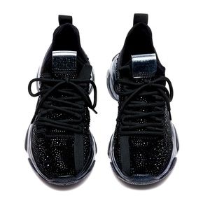 MAXIMA BLACK RHINESTONES size 8.5